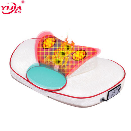 智能颈椎仪颈椎按摩器颈部腰部肩部家用电动按摩枕多功能振动热敷 商品图4