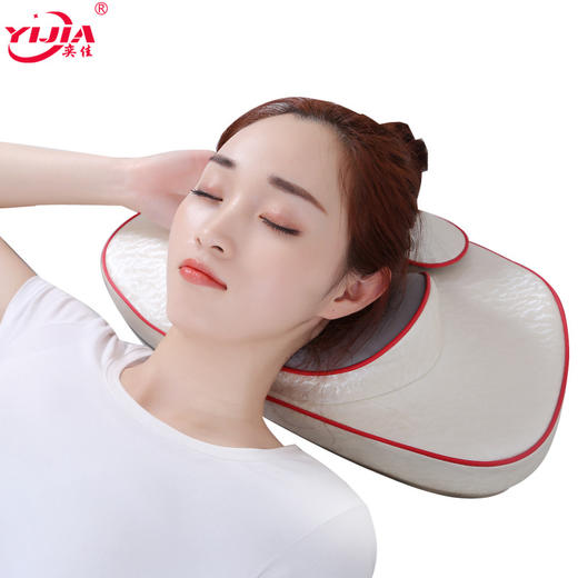 智能颈椎仪颈椎按摩器颈部腰部肩部家用电动按摩枕多功能振动热敷 商品图3