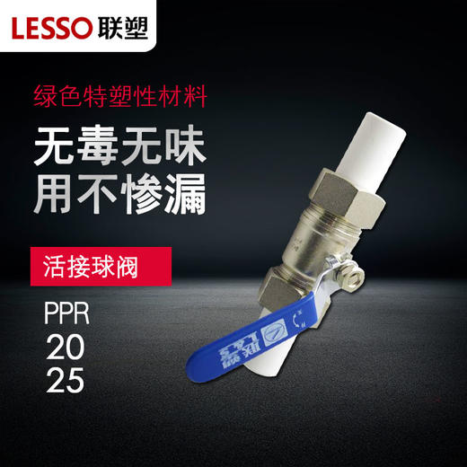 联塑  PPR 双活接球阀 20 商品图0