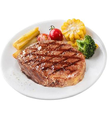 今日特惠清真黑椒牛排2片装仅售129元单片120g