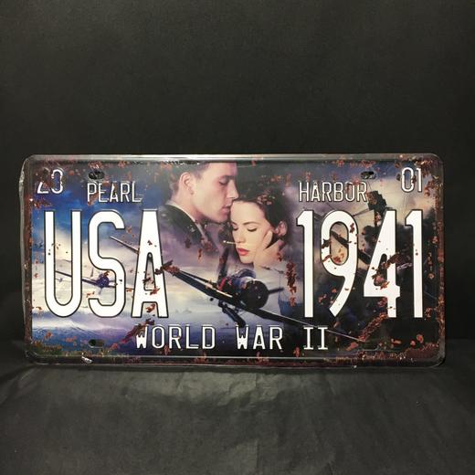 ZW铁艺个性车牌 商品图1