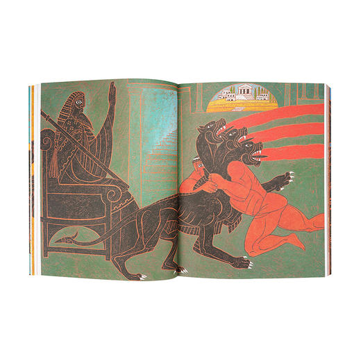 《希腊神话故事》独立成篇又暗暗相连的五则神话故事 艺术插图 读小库12岁以上 商品图3