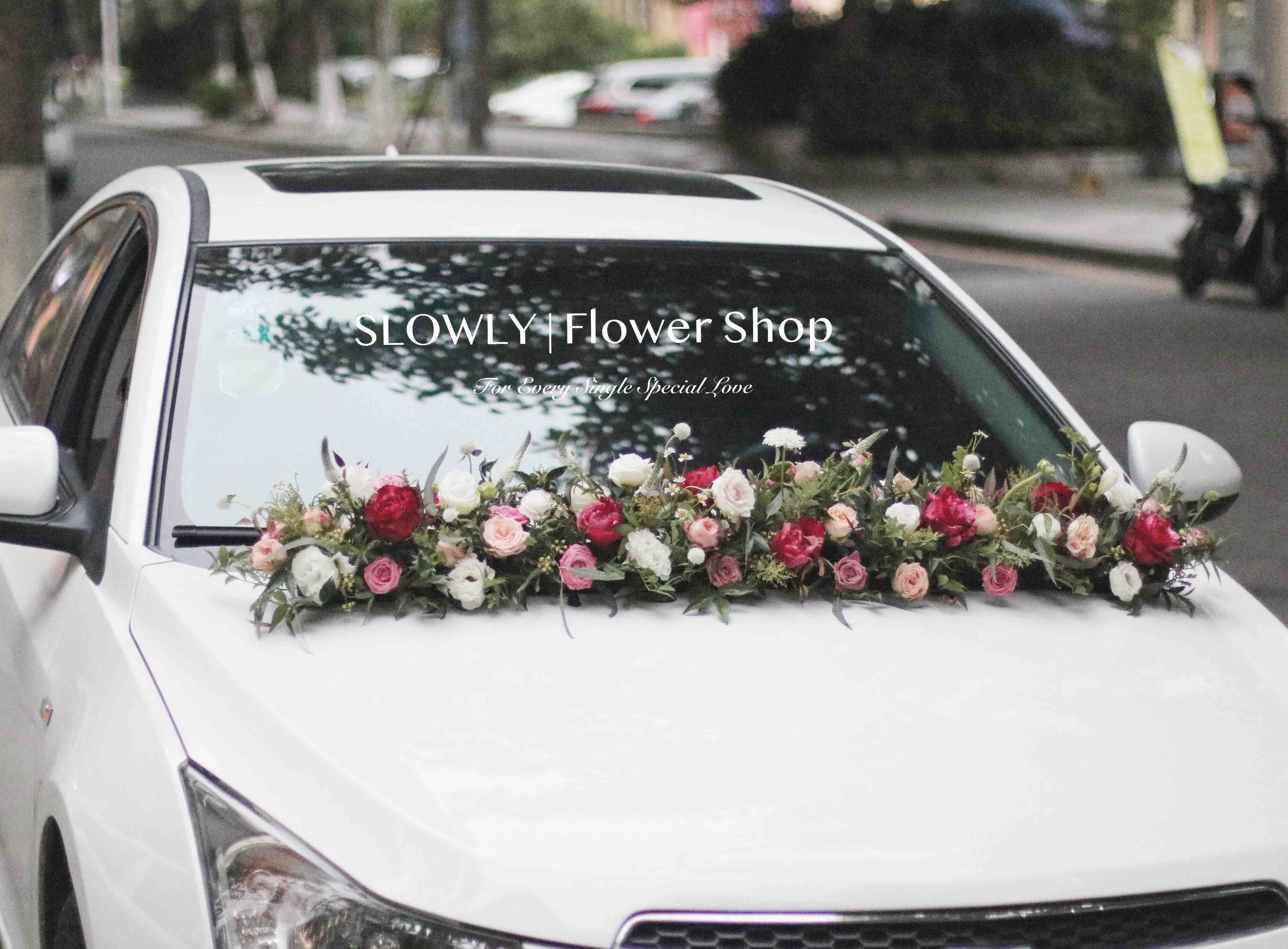 韩式一字型婚车