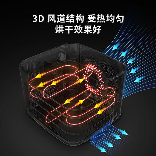 摩飞干果机MR6255 水果烘干机家用食品风干机小型宠物零食蔬果干机 商品图4