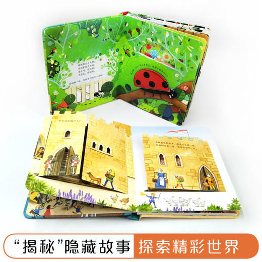 尤斯伯恩偷偷看里面·第二辑  接力出版社 1-4岁 英国Usborne正版授权王牌科普 经典翻翻书 商品图4