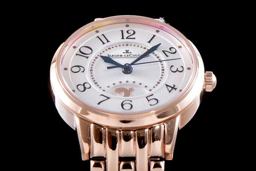 JL  积家约会系列机械女表 赵薇代言 火爆的女表款式，搭载新版cal.898A自动上链机械机芯，具有真月相显示功能，表盘直径34mm中号，不锈精钢表带，烧钢蓝指针[得意] 商品图2