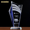 水晶奖杯定制定做优秀员工创意高档奖牌授权牌刻字荣誉纪念品制作 商品缩略图1