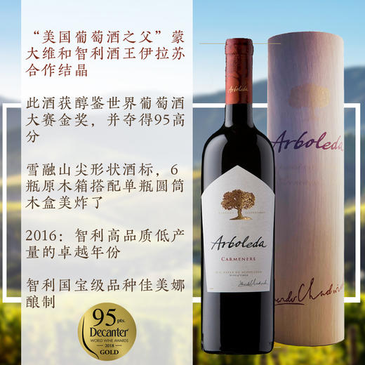 珍木酒庄佳美娜干红 商品图0