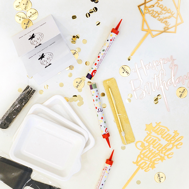 LITTLE WITCH  惊喜蛋糕配件