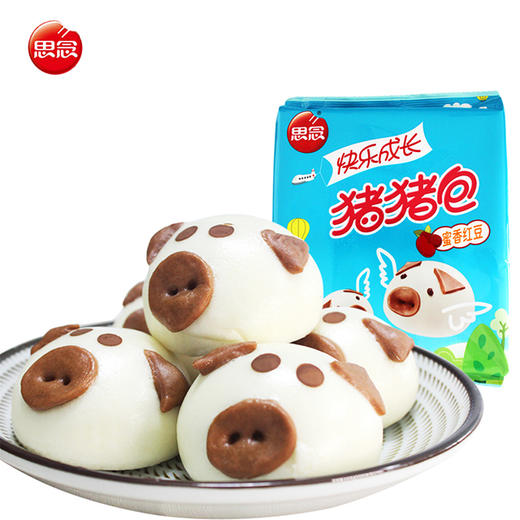 300g思念猪猪包蜜香红豆