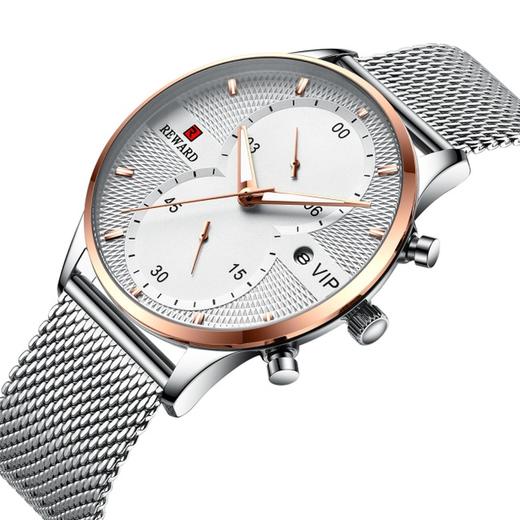 【手表】男士手表运动休闲手表 欧美商务新款5针计时男士手表 商品图3