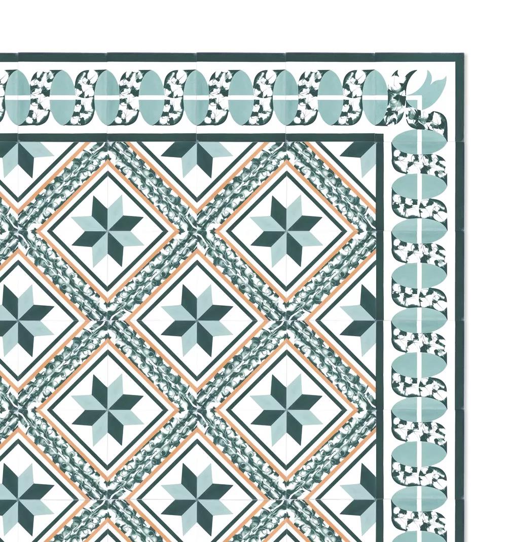 进口水泥花砖 CT009