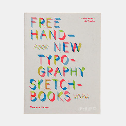Free Hand New Typography Sketchbooks/自由排版速写本 商品图0
