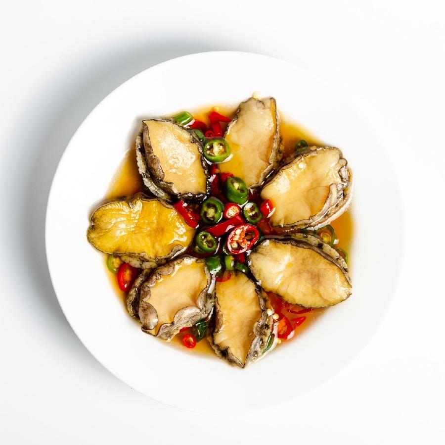 捞汁麻辣鲍鱼(每份10-12头鲍5-7只,根据大小而定)【积分兑换包邮】