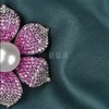 【绽放的爱】白珍珠红花胸针-ZZ1808125 商品缩略图2