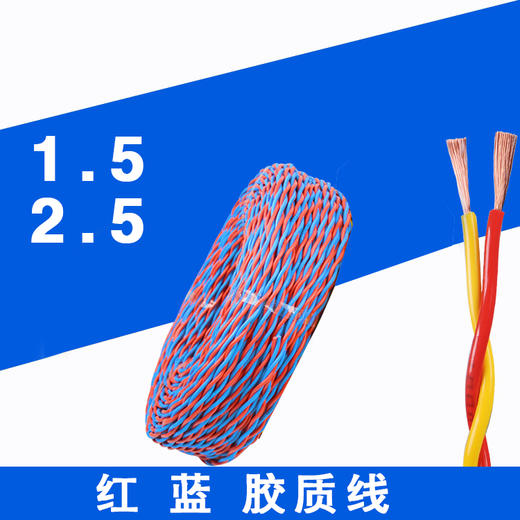 2.5平方 胶质线 红蓝
电线时价联系客服 商品图0