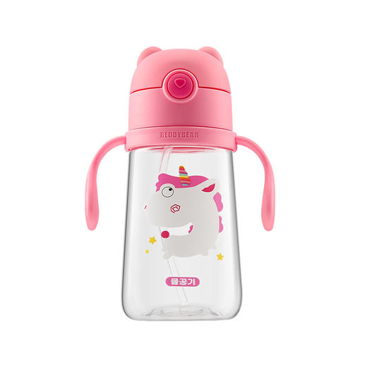 【一般贸易】杯具熊 儿童塑料学饮杯  380ml （多种款式可选） 商品图0