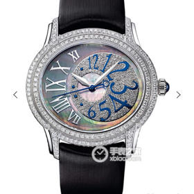 爱彼千禧系列77303BC款女士腕表华丽上线，一款上手满满设计感耐看型手表。皮表带，自动机械机芯，透底。