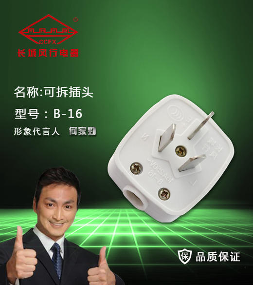 长城风行 三插头 B-16 16A 商品图0