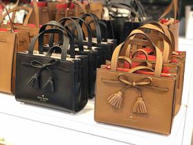 海报款！Kate Spade KS新款Hayes Street 甜美流苏包 棕色美现
