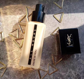 YSL圣罗兰新款all Hours 24小时恒久控油粉底液