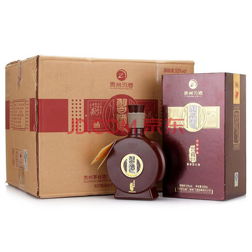 【专享】习酒 53度 窖藏1998 500ml*6酱香型白酒 新老包装随机发货 商品图1