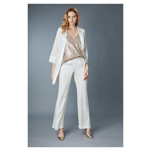 CG｜Silk Tall Pants [ 真丝修身长裤 ] 商品图4