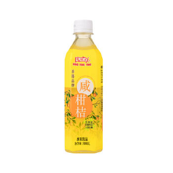 鸿福堂 咸柑桔 500ML*15瓶 商品图1