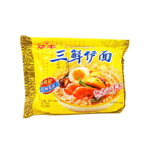 华丰三鲜伊面78g袋
