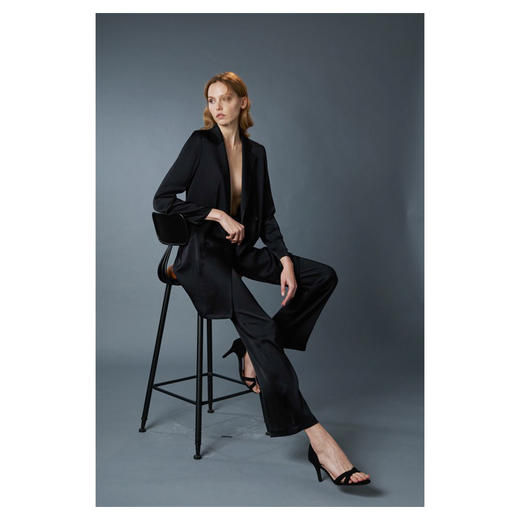 CG｜Silk Tall Pants [ 真丝修身长裤 ] 商品图5