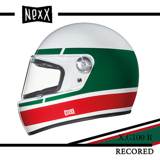葡萄牙X NEXX   X.G100R Record 碳纤维复古运动骑行头盔全盔 商品图4