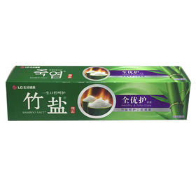 竹盐全优护清新原味牙膏120g