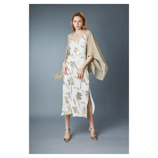 CG｜Cover-up -Chiffon Tassel [真丝流苏披肩] 商品图0