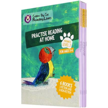 第二级柯林斯大猫英语分级阅读套装 英文版正版进口自然拼读 phonics教材 英文原版书Collins Big Cat Phonics 2 Practice Reading 商品图0