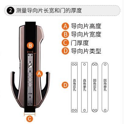 智房锁 定制导向片 商品图2