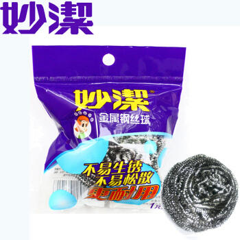 妙洁金属钢丝球1只装 商品图0