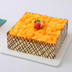 芒果茫茫-芒果慕斯夹心大满足-多规格【生日蛋糕】