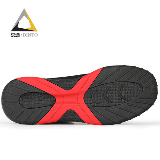 夏季劳保鞋男钢包头防砸防刺穿舒适透气工作安全鞋 商品图4