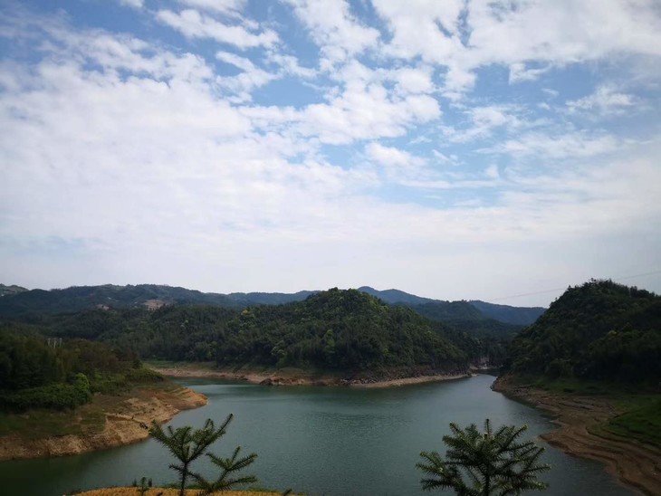 荒野高牡接近银针仙蒲村