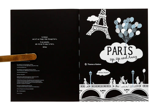 Paris Up  Up and Away/巴黎飞得高高的/原版童书插画绘本 商品图2