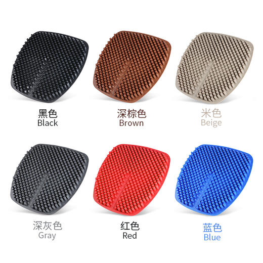 3D硅胶气囊办公座垫汽车坐垫夏季通用单片无靠背凉垫通风透气按摩理疗 商品图3