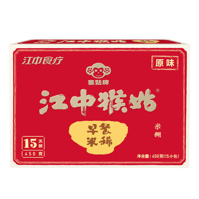 江中猴姑米稀450g（原味）每天一杯 科学养胃 商品图0