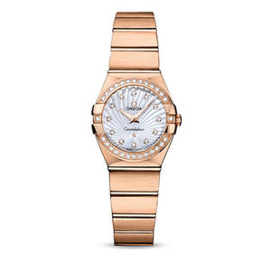 欧米茄 OMEGA 星座系列女士石英腕表 123.55.24.60.55.001