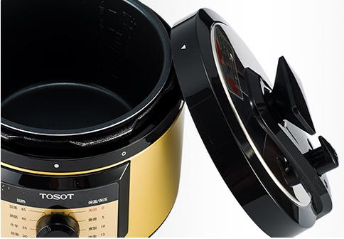 【预售】格力·大松 电压力锅 CY-6016C (黑+香槟金) 商品图2