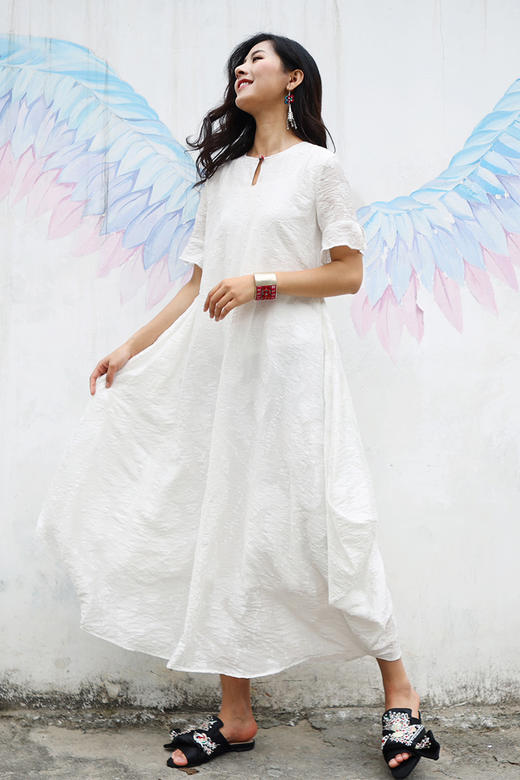 微澜提花廓形连衣裙 | 现货加急发 商品图5