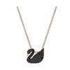 【一般贸易】Swarovski 施华洛世奇 Swan Small黑色仿水晶黑天鹅小号项链链坠 5204133 商品缩略图0