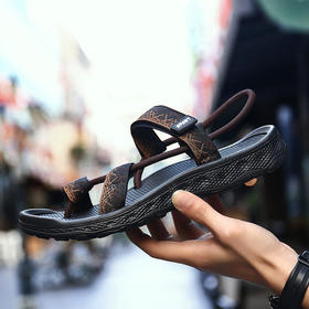 【服饰鞋包】夏季款男士户外休闲涉水轻便凉罗马拖鞋