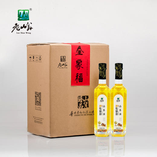 【全家福】500ml*12 原香山茶油 商品图0