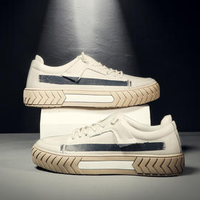 【服饰鞋包】*大码男板鞋韩版平跟鞋男潮流厚底男鞋子潮鞋男夏季透气小白鞋