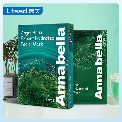 安娜贝拉海藻水润面膜30ml*10片【30170904】 商品图1